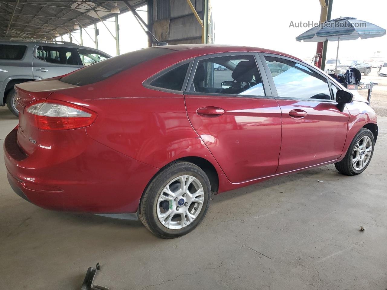 2016 Ford Fiesta Se Красный vin: 3FADP4BJ1GM188762