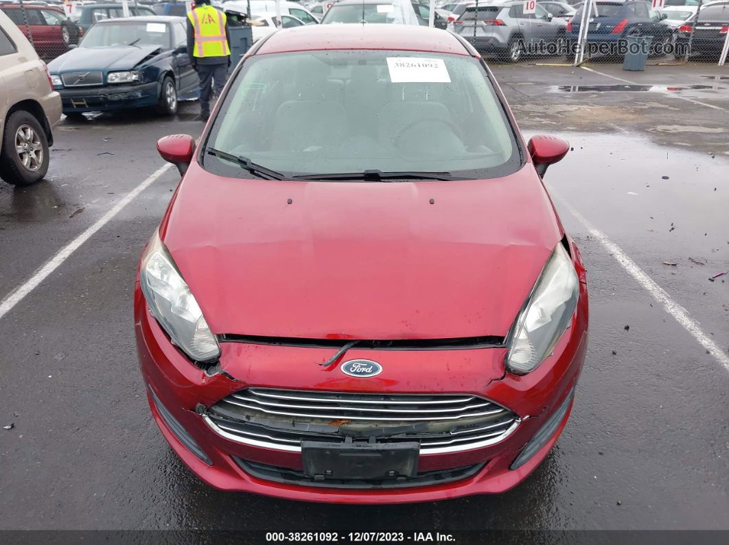 2017 Ford Fiesta Se Красный vin: 3FADP4BJ1HM113643