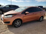 2017 Ford Fiesta Se Orange vin: 3FADP4BJ1HM115229