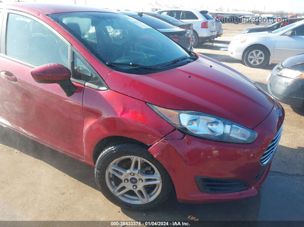 2017 Ford Fiesta Se Red vin: 3FADP4BJ1HM119202