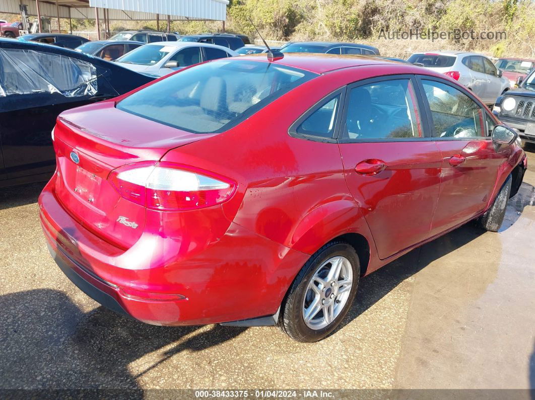 2017 Ford Fiesta Se Red vin: 3FADP4BJ1HM119202