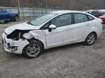 2017 Ford Fiesta Se White vin: 3FADP4BJ1HM134606