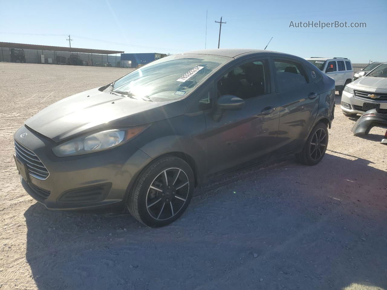 2017 Ford Fiesta Se Charcoal vin: 3FADP4BJ1HM134976