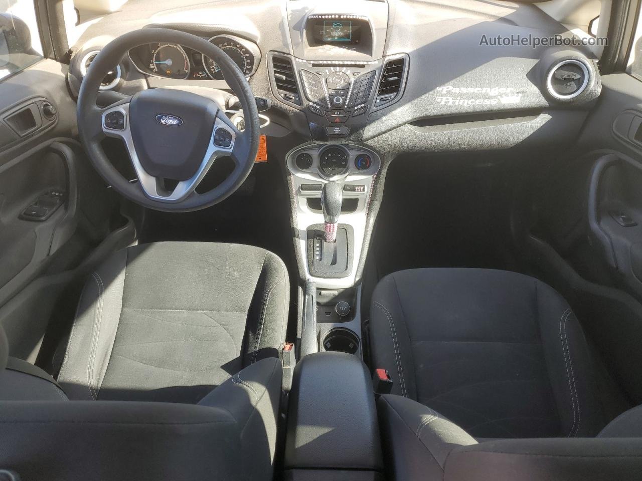 2017 Ford Fiesta Se Charcoal vin: 3FADP4BJ1HM134976
