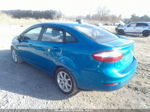 2017 Ford Fiesta Se Синий vin: 3FADP4BJ1HM152510