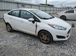 2019 Ford Fiesta Se White vin: 3FADP4BJ1KM103945