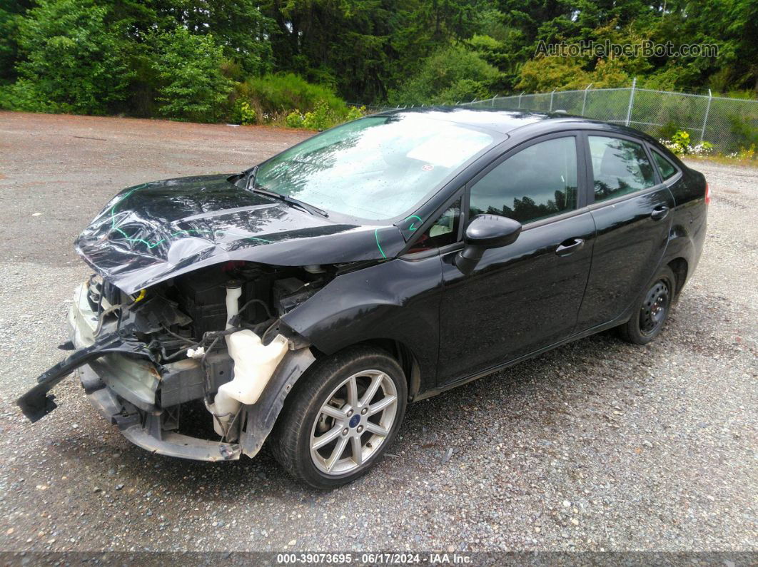 2019 Ford Fiesta Se Black vin: 3FADP4BJ1KM124360