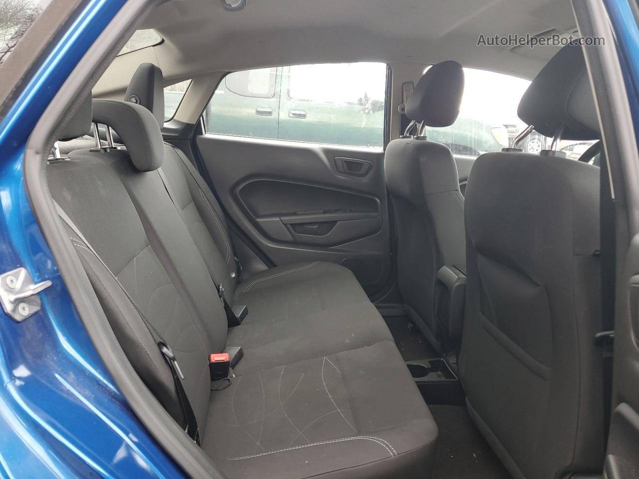 2019 Ford Fiesta Se Blue vin: 3FADP4BJ1KM140395