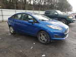 2019 Ford Fiesta Se Синий vin: 3FADP4BJ1KM140395