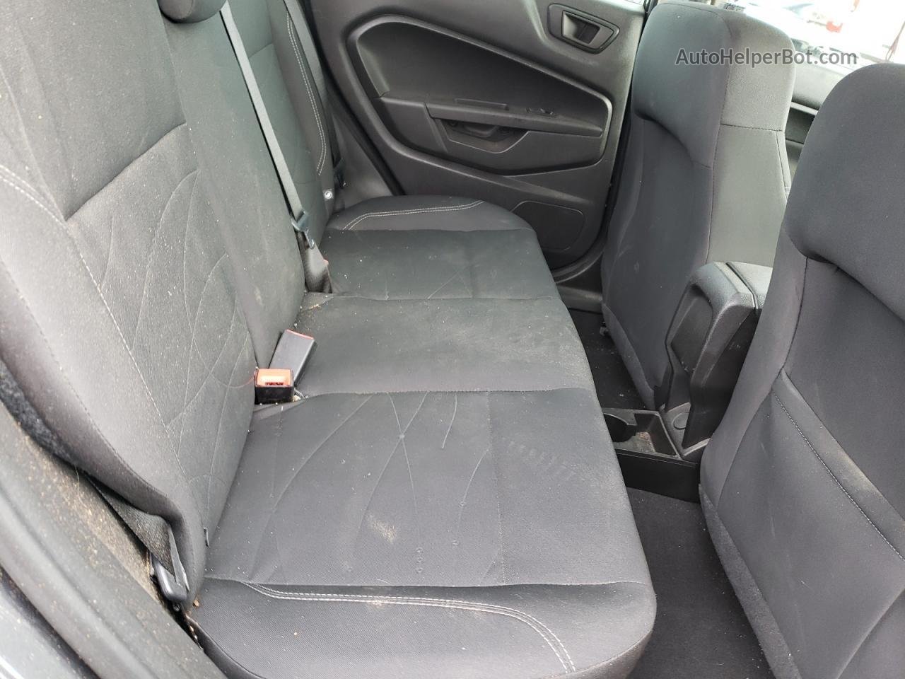2019 Ford Fiesta Se Gray vin: 3FADP4BJ1KM140431