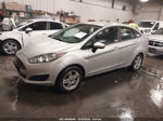 2019 Ford Fiesta Se Silver vin: 3FADP4BJ1KM141112