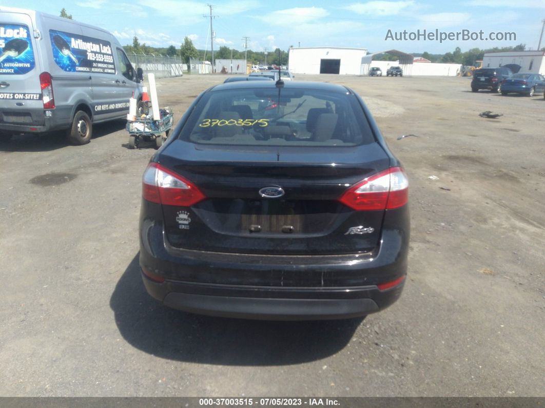 2019 Ford Fiesta Se Black vin: 3FADP4BJ1KM164681