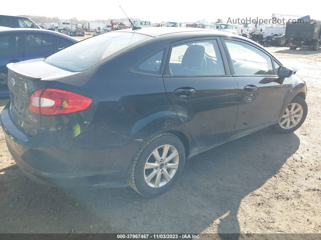 2011 Ford Fiesta Se Black vin: 3FADP4BJ2BM179559