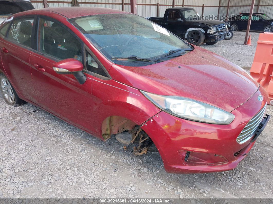 2015 Ford Fiesta Se Red vin: 3FADP4BJ2FM145952