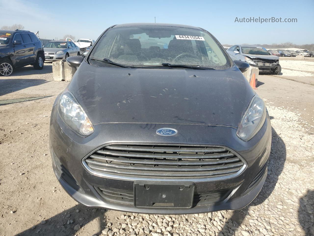 2015 Ford Fiesta Se Gray vin: 3FADP4BJ2FM158622