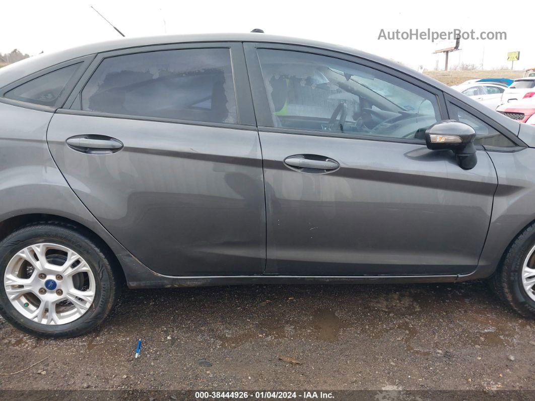 2015 Ford Fiesta Se Black vin: 3FADP4BJ2FM172052