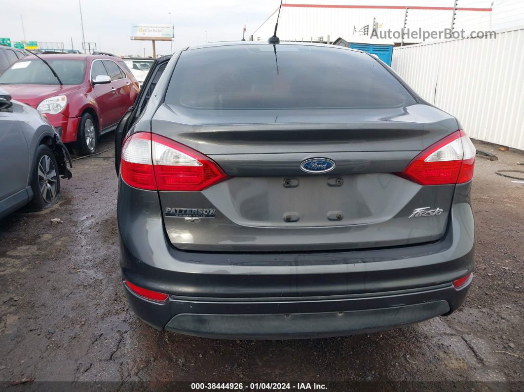 2015 Ford Fiesta Se Black vin: 3FADP4BJ2FM172052