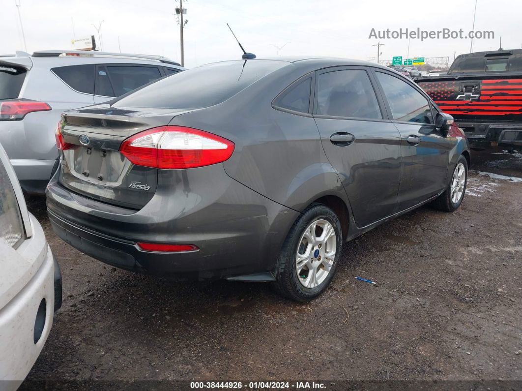 2015 Ford Fiesta Se Black vin: 3FADP4BJ2FM172052