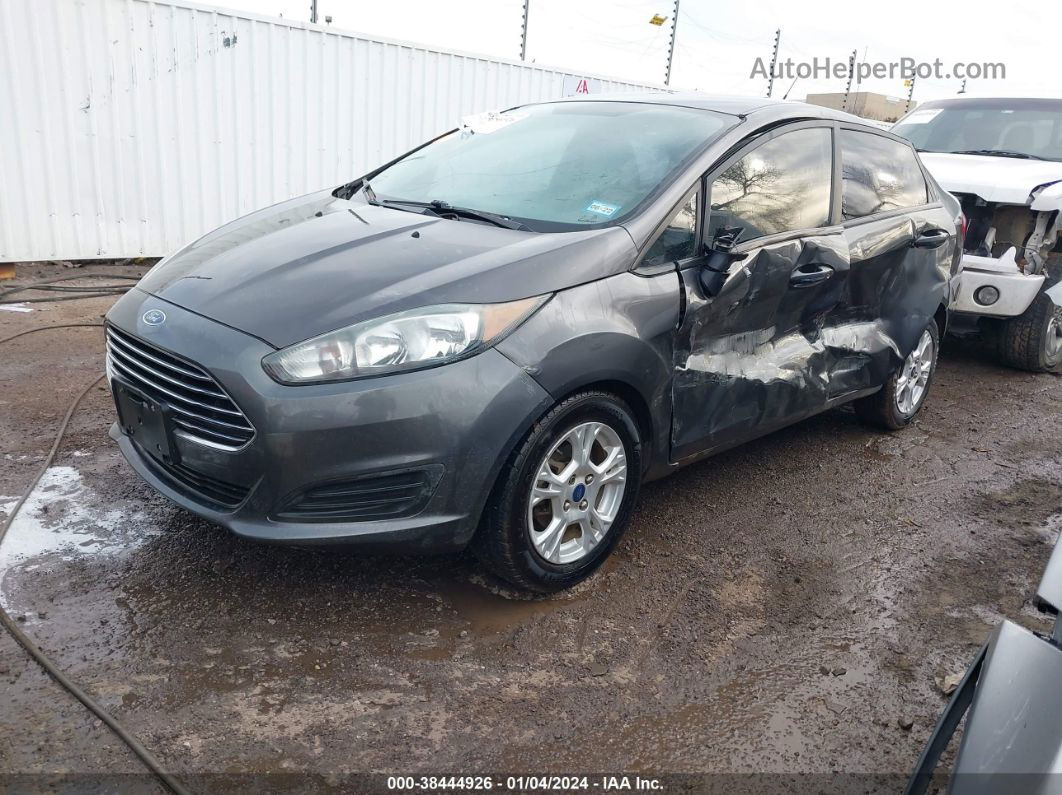 2015 Ford Fiesta Se Black vin: 3FADP4BJ2FM172052