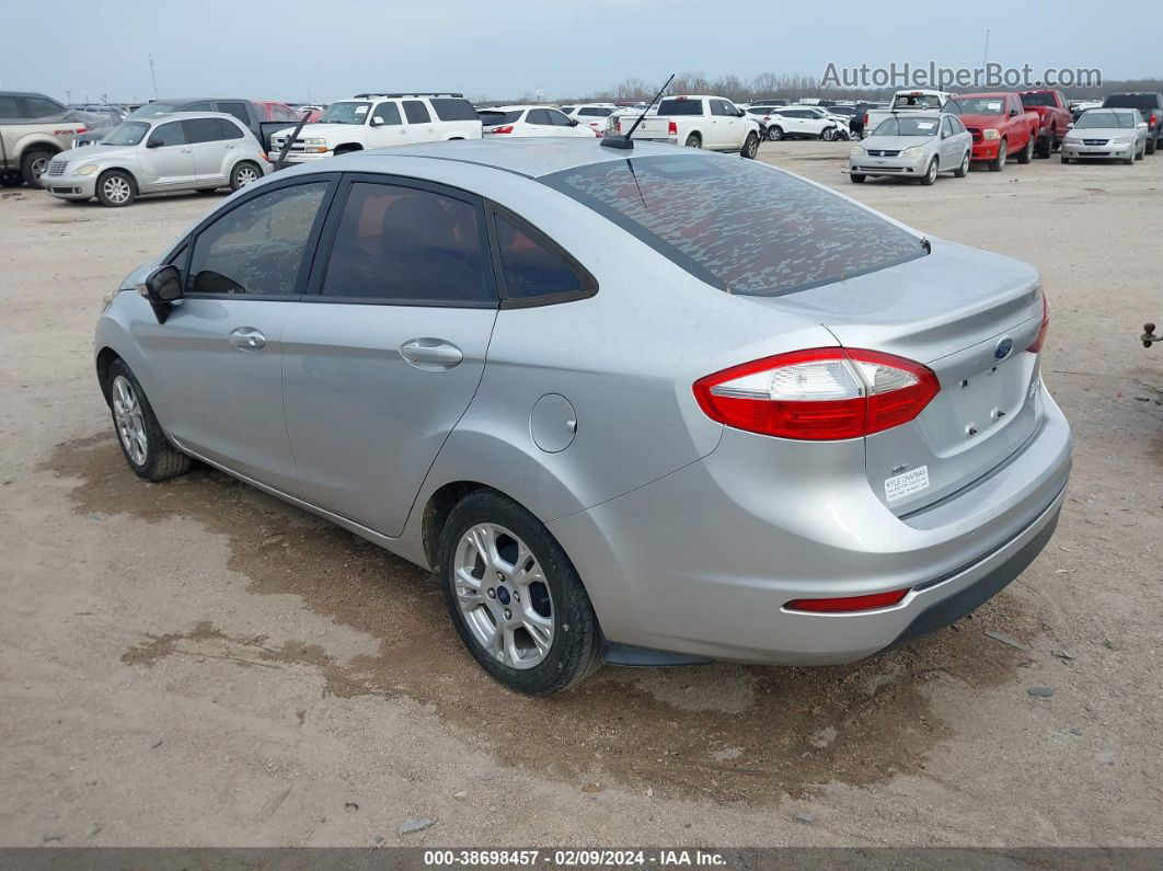 2015 Ford Fiesta Se Silver vin: 3FADP4BJ2FM198571