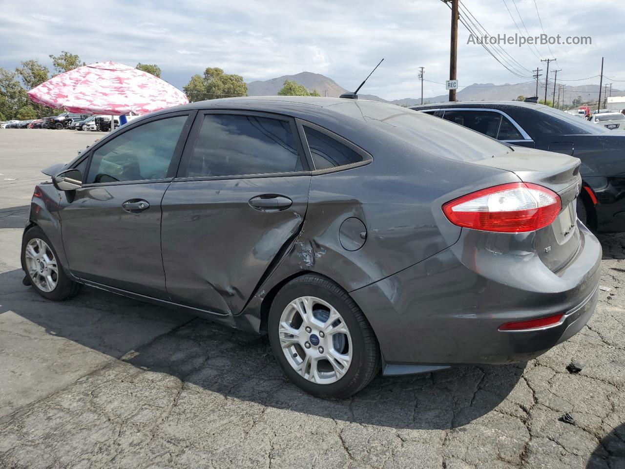 2015 Ford Fiesta Se Charcoal vin: 3FADP4BJ2FM211481