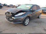 2015 Ford Fiesta Se Gray vin: 3FADP4BJ2FM220729