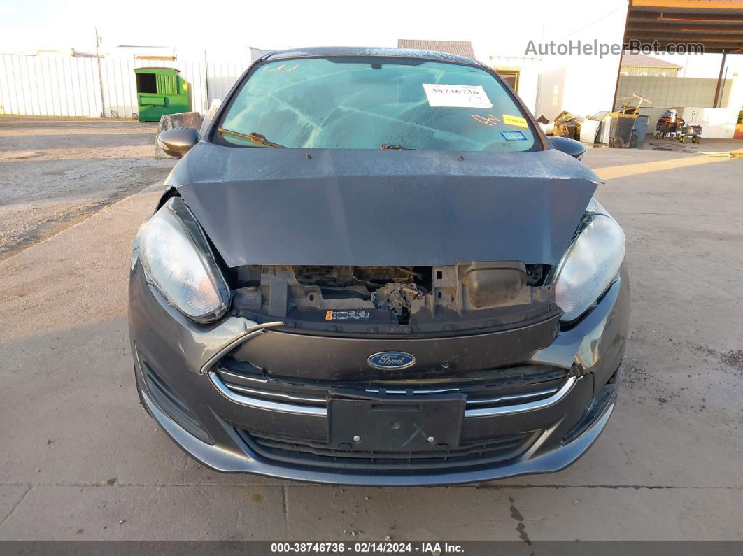 2015 Ford Fiesta Se Gray vin: 3FADP4BJ2FM220729