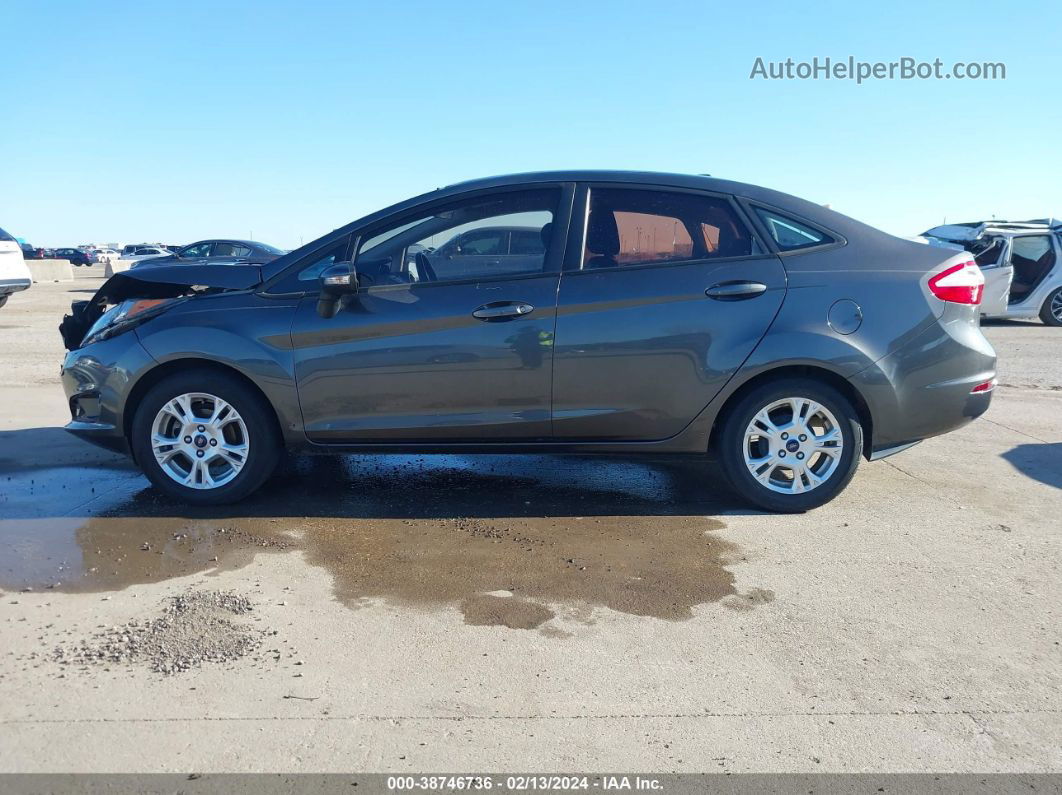 2015 Ford Fiesta Se Gray vin: 3FADP4BJ2FM220729