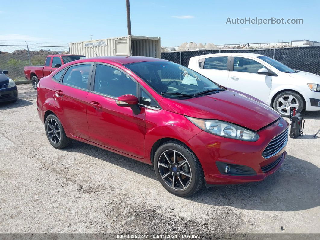 2016 Ford Fiesta Se Red vin: 3FADP4BJ2GM104674