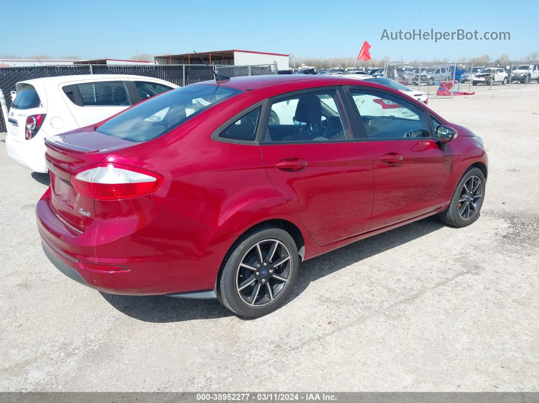 2016 Ford Fiesta Se Red vin: 3FADP4BJ2GM104674