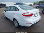 2017 Ford Fiesta Se White vin: 3FADP4BJ2HM119189