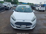 2017 Ford Fiesta Se White vin: 3FADP4BJ2HM119189