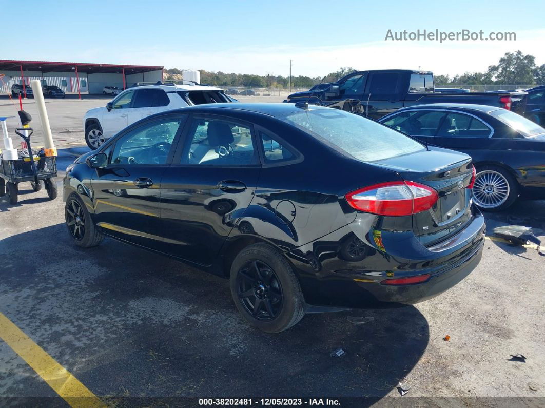 2017 Ford Fiesta Se Черный vin: 3FADP4BJ2HM122481