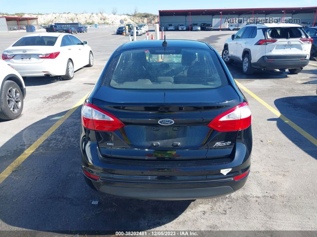 2017 Ford Fiesta Se Черный vin: 3FADP4BJ2HM122481