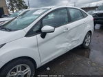 2017 Ford Fiesta Se White vin: 3FADP4BJ2HM122805