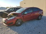 2017 Ford Fiesta Se Maroon vin: 3FADP4BJ2HM146313