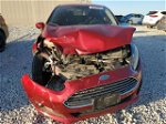 2017 Ford Fiesta Se Maroon vin: 3FADP4BJ2HM146313