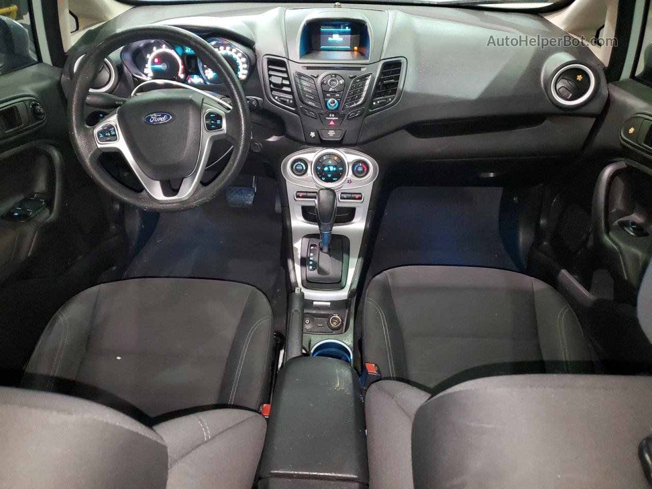 2017 Ford Fiesta Se Turquoise vin: 3FADP4BJ2HM168845