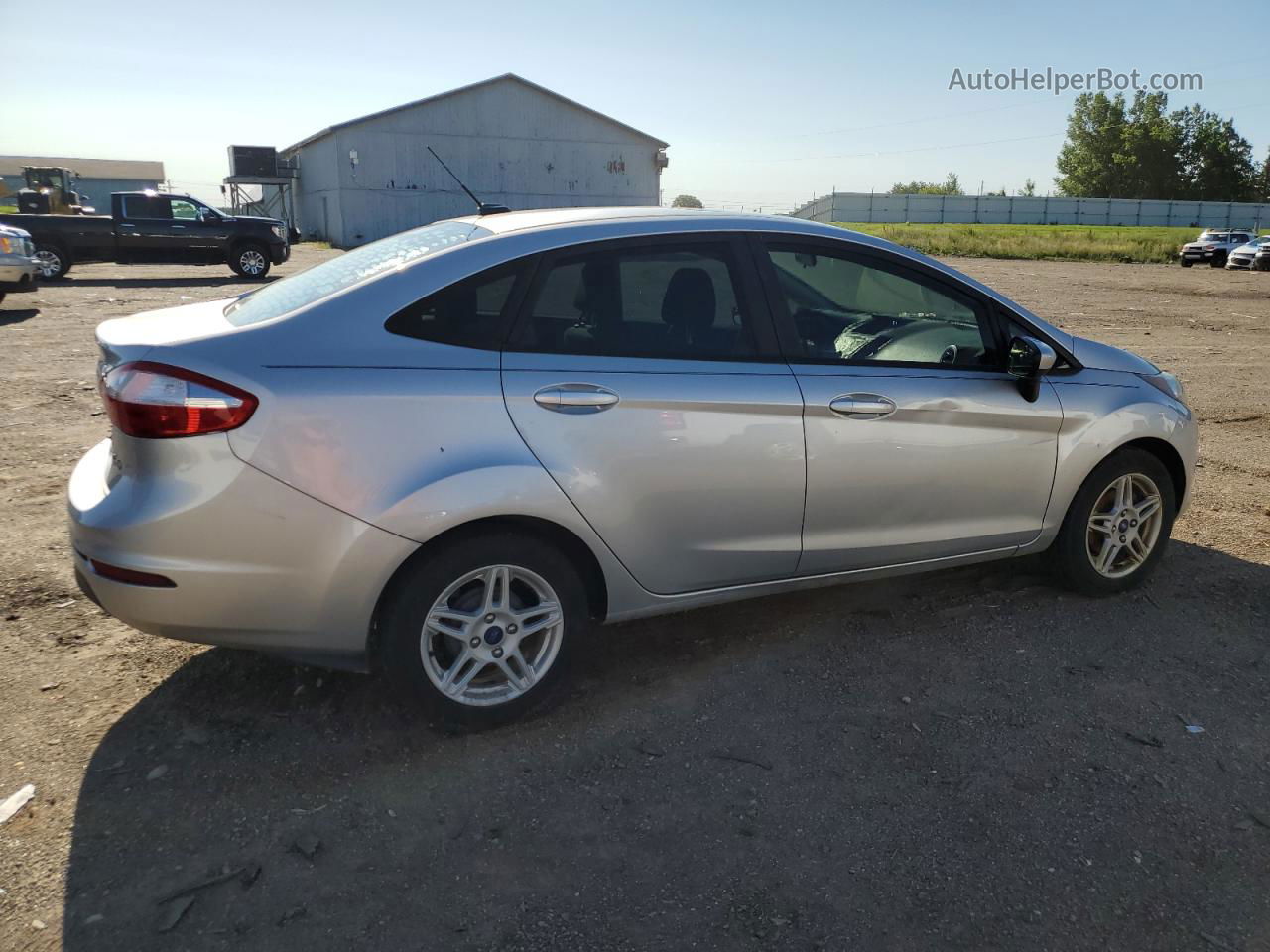 2017 Ford Fiesta Se Silver vin: 3FADP4BJ2HM171180