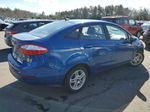 2019 Ford Fiesta Se Blue vin: 3FADP4BJ2KM102545