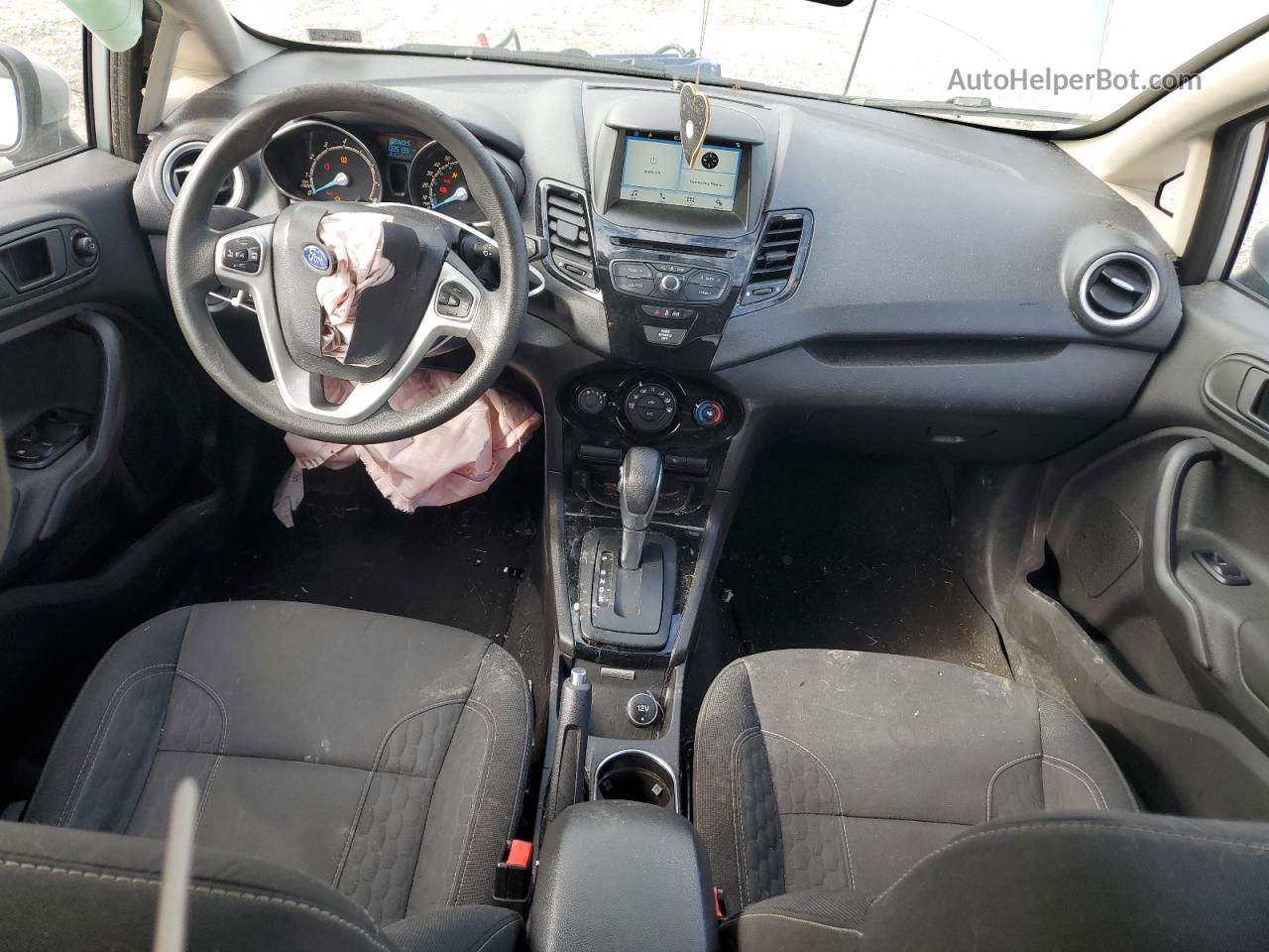 2019 Ford Fiesta Se Silver vin: 3FADP4BJ2KM104859