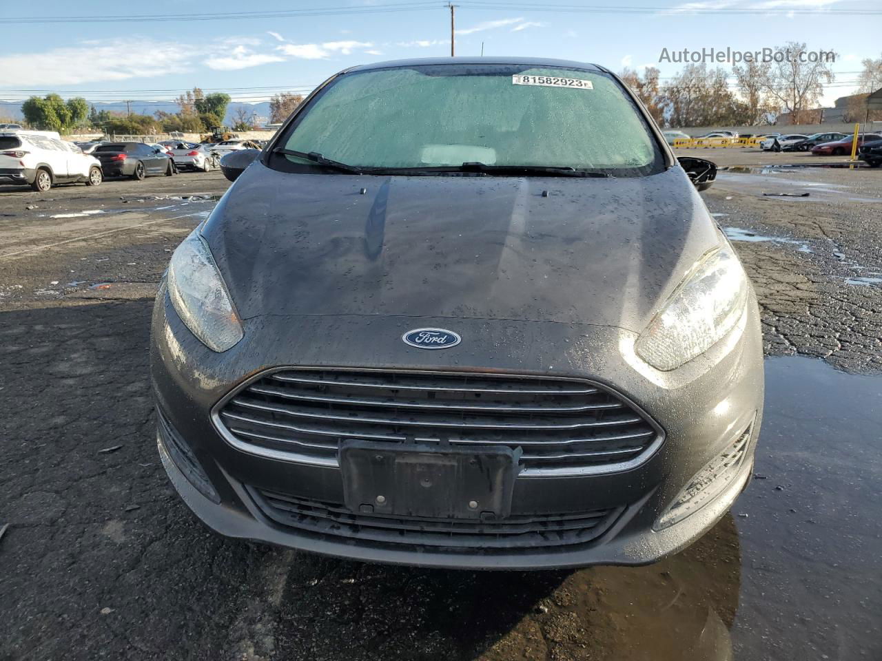 2019 Ford Fiesta Se Charcoal vin: 3FADP4BJ2KM112329