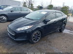 2019 Ford Fiesta Se Black vin: 3FADP4BJ2KM115781