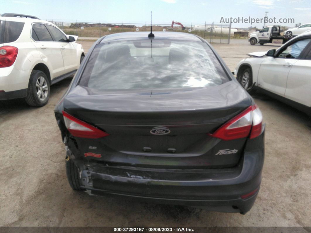 2019 Ford Fiesta Se Gray vin: 3FADP4BJ2KM128613