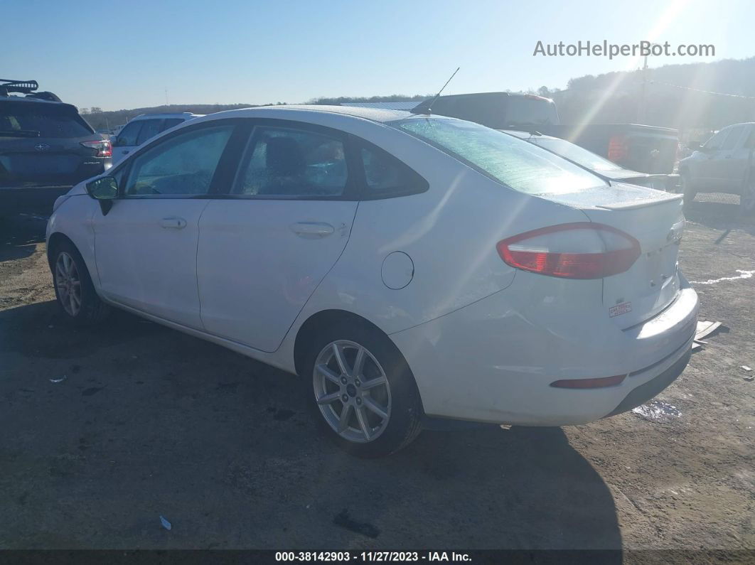 2019 Ford Fiesta Se Белый vin: 3FADP4BJ2KM148702