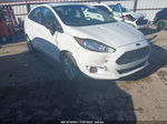 2019 Ford Fiesta Se White vin: 3FADP4BJ2KM148702