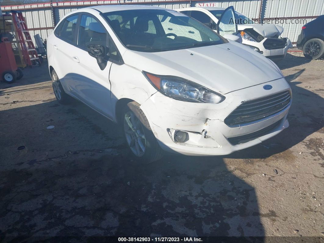 2019 Ford Fiesta Se Белый vin: 3FADP4BJ2KM148702