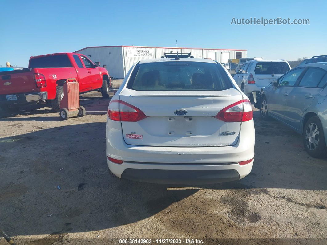 2019 Ford Fiesta Se Белый vin: 3FADP4BJ2KM148702