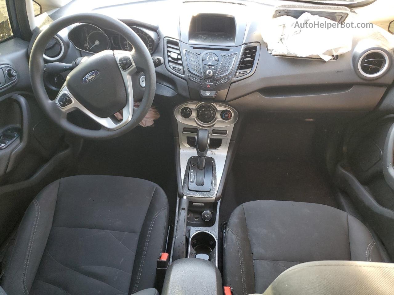 2019 Ford Fiesta Se Синий vin: 3FADP4BJ2KM151034