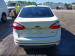 2019 Ford Fiesta Se White vin: 3FADP4BJ2KM158775